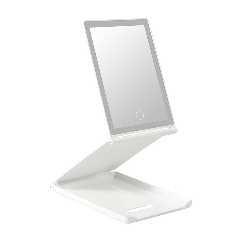 Led Lightweight 70% off Foldable Touch Makeup Mirror with Light, Flip-Top Portable Folding Mirror, Beauty Mirror for Touch-Ups, Portable - image 5