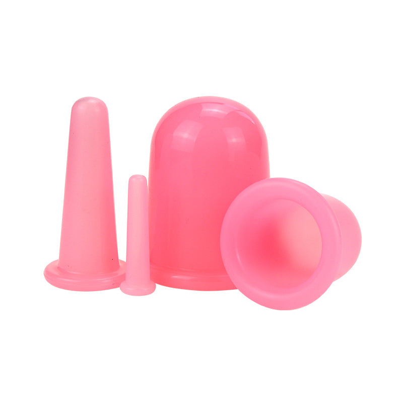 Private label cross-border silicone cupping device, food-grade moisture-absorbing cup, cupping therapy facial beauty and health care set, massage cup - image 5