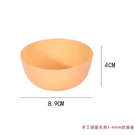 Medium-sized flat-bottomed mask bowl for DIY homemade face masks, made of PP material, specialized tool for beauty salons, wholesale from manufacturer - image 2