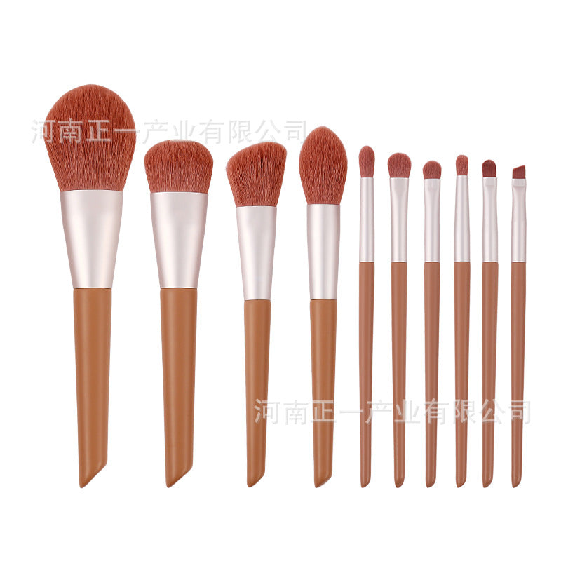 Morandi Makeup Brush Set Soft Hair Powder Brush Eyeshadow Brush Highlighter Brush Contour Brush Lip Brush Beauty Tools - image 5