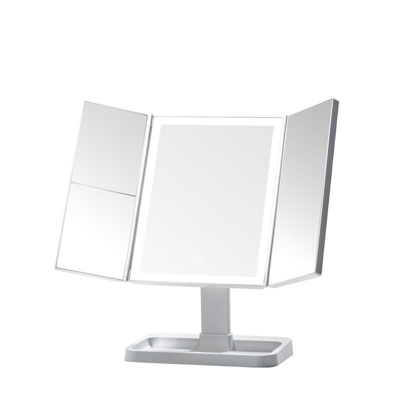 New Smart LED Makeup Mirror with Lights, Desktop Tabletop 70% off Double-Door Beauty Mirror with 2x and 3x Magnification - image 5