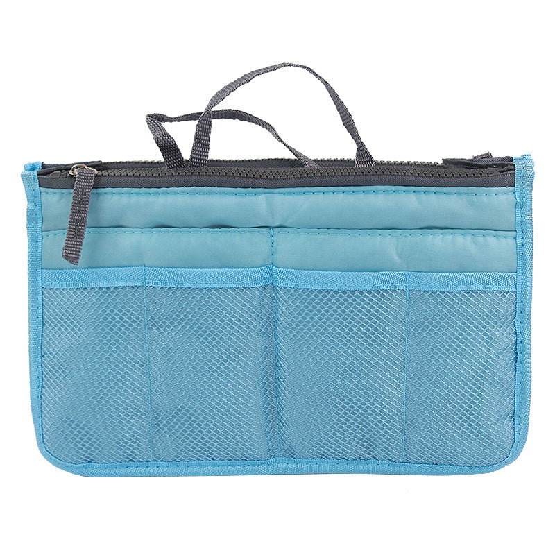 2023 Cross-Border K-Style Multi-Functional Cosmetic Bag Double-Layer Zipper Bag Medium Bag Toiletry Bag Cosmetics Bag Factory New Arrival Batch - image 5