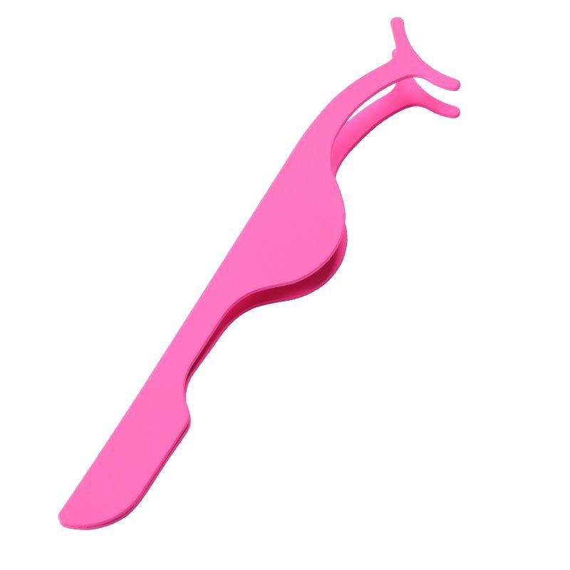 Factory direct supply auxiliary device eyelash curler stainless steel false eyelash eyebrow clamp tweezers beauty tools Eyelash Curler - image 5