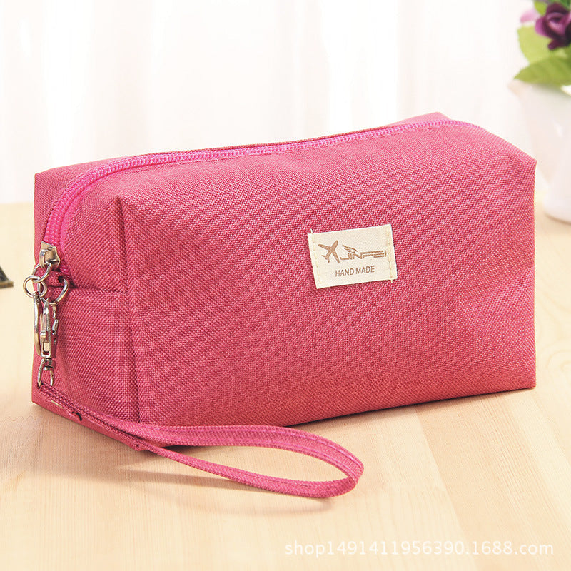 Factory wholesale cosmetic bag large capacity Korean portable travel storage bag waterproof gift wash bag can be printed logo - image 5