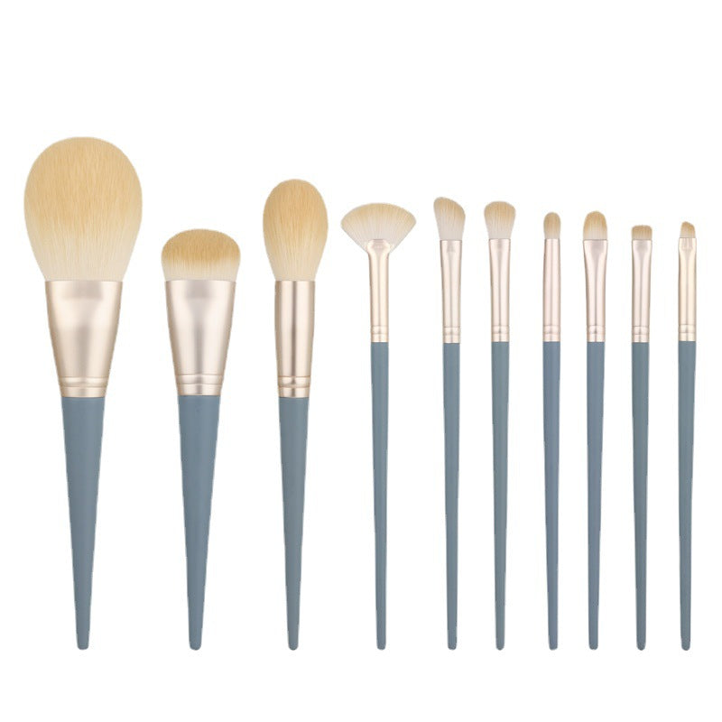 Blue Bridge 10 makeup brush set loose powder brush blush brush eye shadow brush wholesale beauty makeup tools - image 5