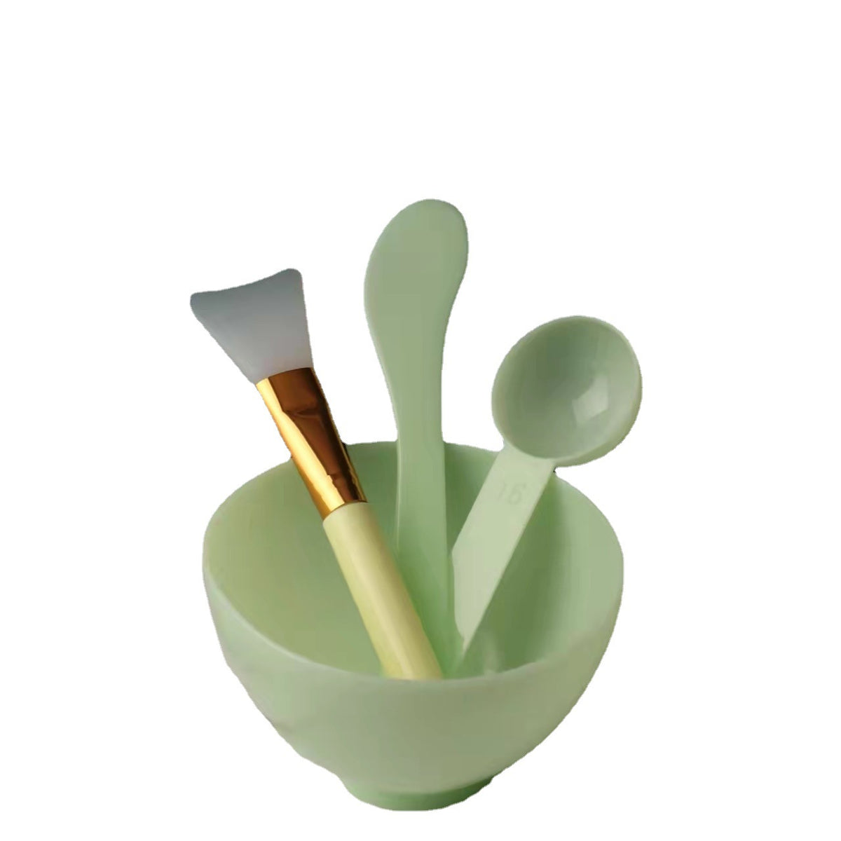 High-End Facial Mask Bowl with Spoon and Brush, Beauty Salon Facial Tools and Supplies, Special Set for Mixing Traditional Chinese Medicine, Goddess Edition - image 5