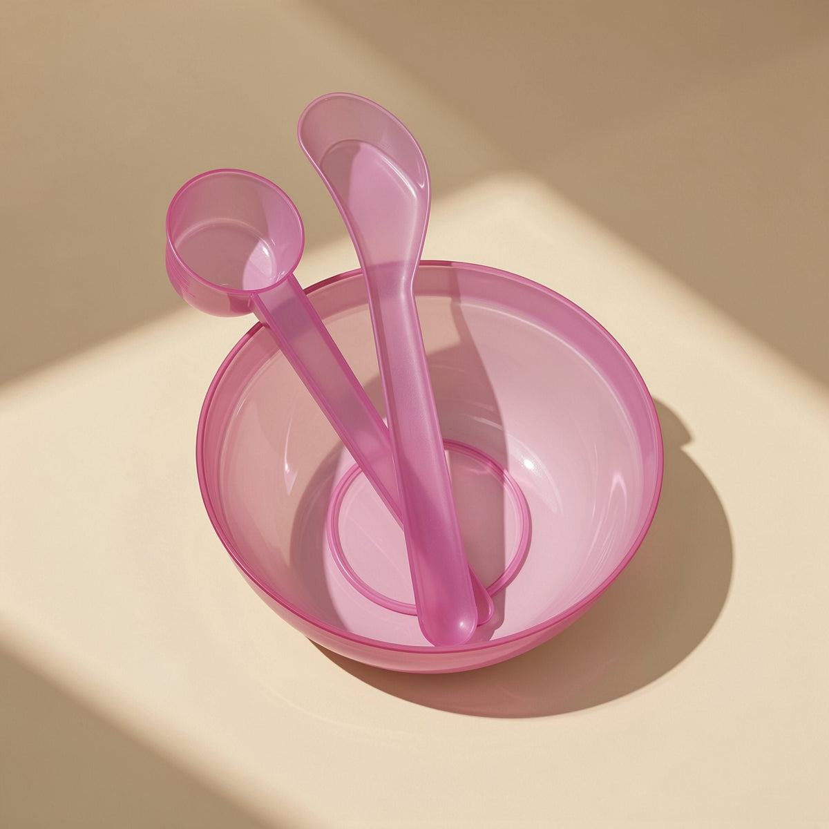 PP plastic mask bowl set with bowl, mask stick and stirring stick - view 5