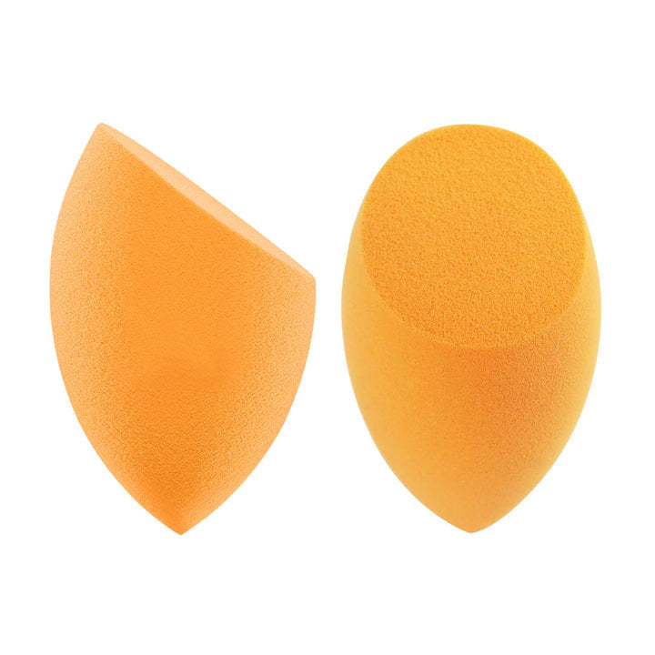 R family olive oblique cut beauty makeup egg makeup sponge powder puff high multi-style non-latex bubble water becomes larger wholesale - image 5