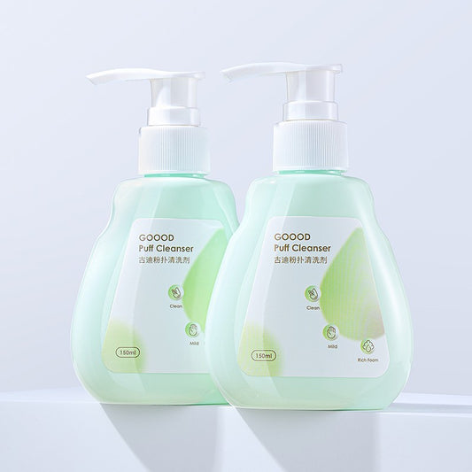 Powder Puff cleaning agent makeup brush cleaning liquid beauty egg air cushion sponge egg makeup brush cleaning 150ml tool - image 2