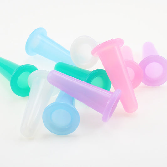 Vacuum Silicone Cupping Appliance Food Grade Hygroscopic Cupping Appliance Face Beauty Home Health Care suit Massage Cup - image 2