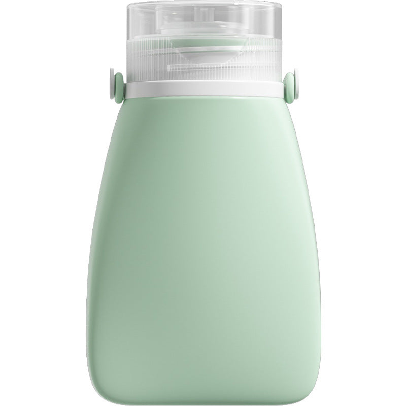 Allsmile Silicone Strap Travel Bottling Bags Cosmetic Shampoo Body Soap Lotion Small Empty Bottle - image 5
