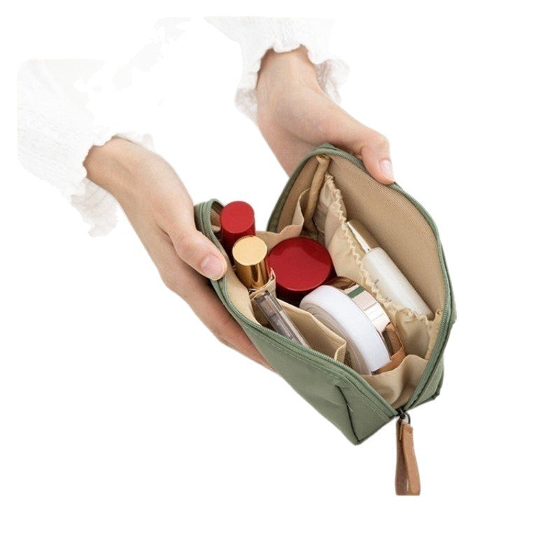 Korean Style Cosmetic Storage Bag, Travel Portable Mini Clutch Bag, Simple and Exquisite Lipstick Bag - image 5