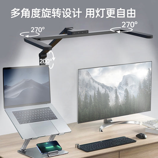 New Metal High-End Work Office Manicure Cross-Border Desk Lamp Folding and Removable Clip Desk Lamp Eye Protection Study Desk Lamp - image 2