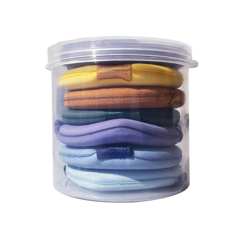 Air Cushion Powder Puff Beidou Seven Star Pineapple Egg Yolk Pie Enlarged Beauty Egg Same Style Makeup Tool - image 5