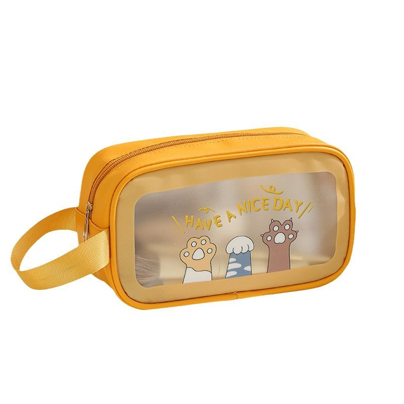 New Style Toiletry Bag Large Capacity Travel Cartoon Cosmetic Bag Portable Toiletries Storage Bag - image 5
