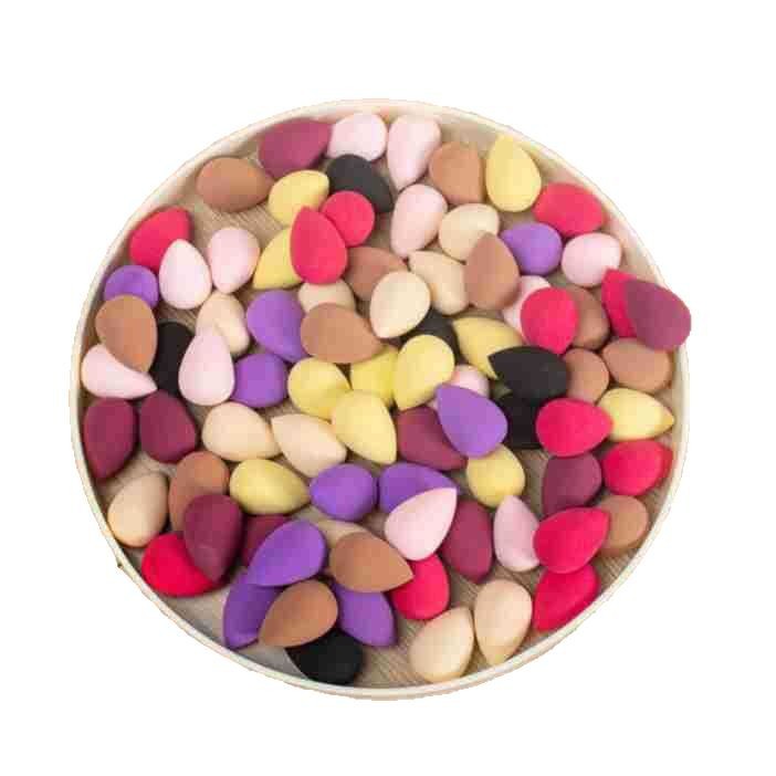 Mini Makeup Sponge, Mini Cosmetic Sponge, Makeup Sponge Ball, Sponge, Small Water Drop-Shaped Liquid Foundation - image 5