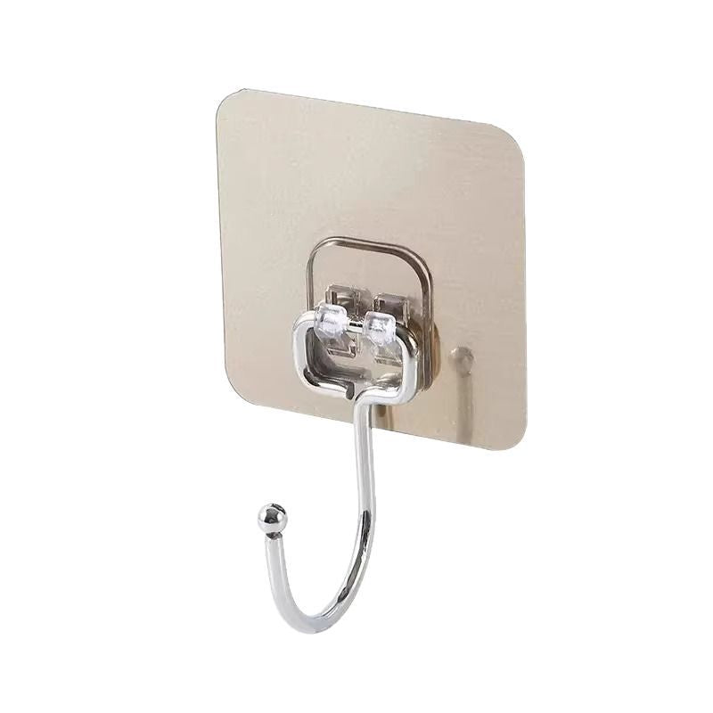 Hook Wall Hanging Wall Punch-Free Clothes Hook Paste Dormitory Load-Bearing Traceless Nail Rack Strong Adhesive Hook Hook - image 5