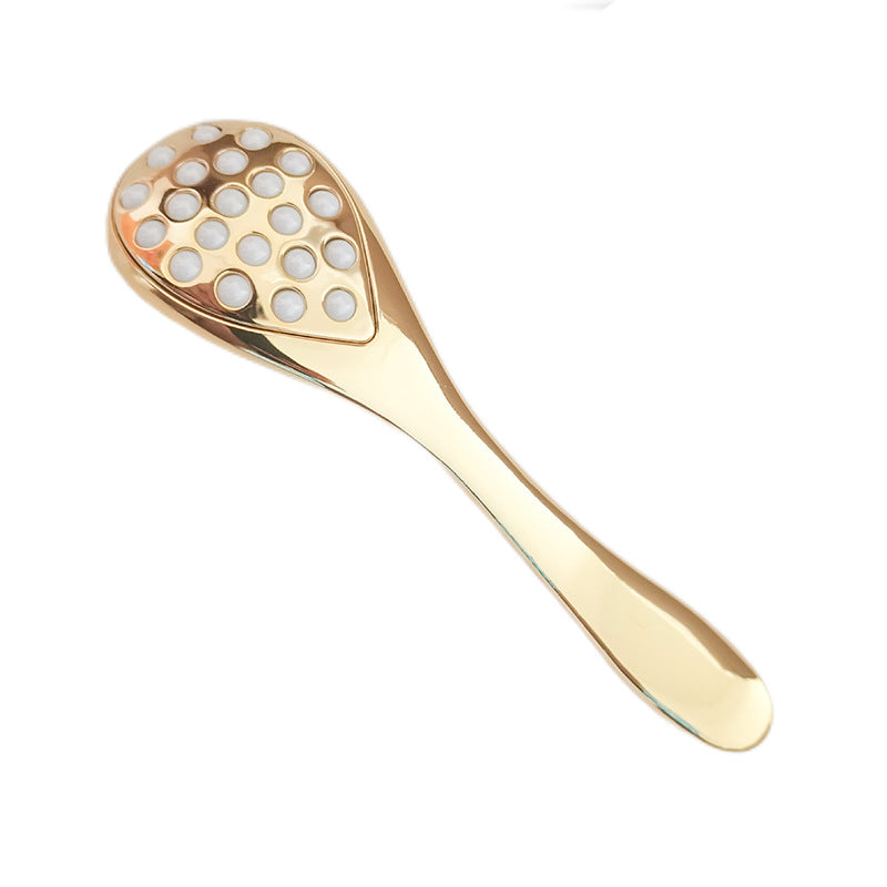 Manual Massager Facial Cream Introduction Stick Roller Ball Ion Massager Skin Care Product Introduction Massage Spoon Facial Beauty Instrument - image 5