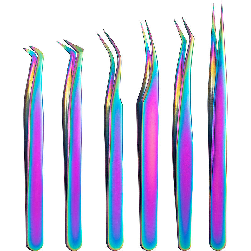 False Eyelash Tweezers, Beauty Eyelash Tweezers, Golden Feather Tweezers, Eyelash Curlers, Beauty Tools, Eyelash Extension Tweezers, Wholesale - image 5