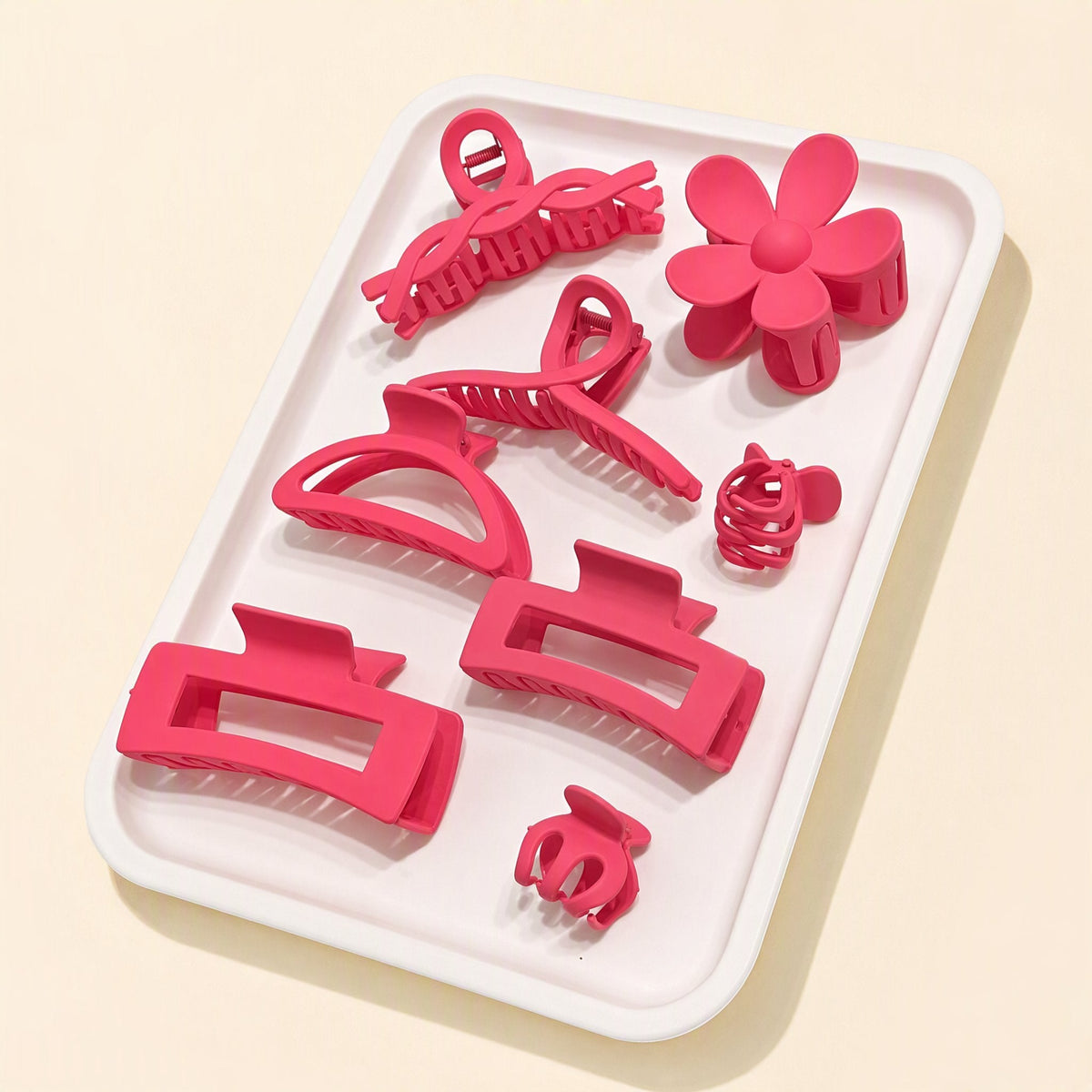 Tressclip plastic hair clip set with handmade gripper hairpins - view 5