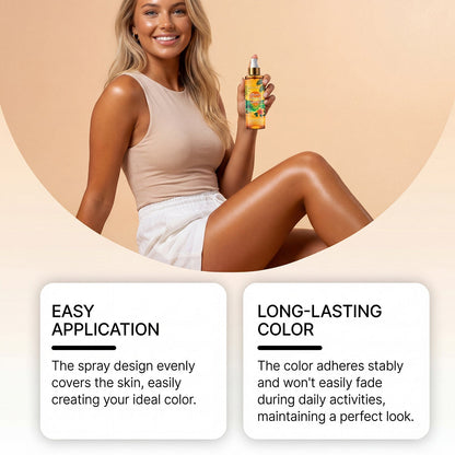 Even-toning Darkening Spray for Summer Outdoor Use to Enhance