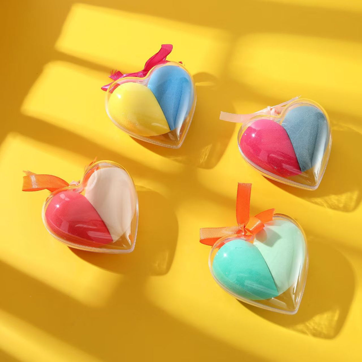 Beauty Sponge Set: Waterdrop-Shaped, Non-Powder-Absorbing Makeup Sponge, Cushion Puff, Makeup Sponge, Sponge Set, Setting Powder, Liquid Foundation - image 4