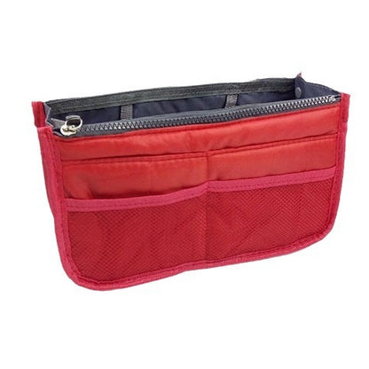 Double Zipper Thickened Toiletry Bag, Multi-Functional Data Cable Storage Bag, Portable Lightweight Large-Capacity Cosmetic Bag - image 5