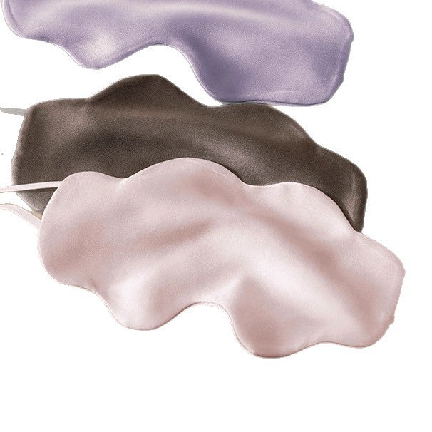 Silk Cloud Eye Mask for Sleep, Light-Blocking, Professional Use for Women, Relieves Eye Fatigue, Ear-Hanging Mulberry Silk Skincare Eye Mask - image 5