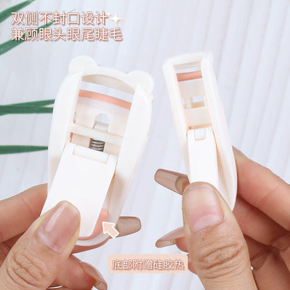 Eyelash Curler for Long-Lasting Curling and Styling, Wide-Angle Eyelash Curler for Women, Portable for Beginners, Small Partial Eyelash Curler for Curling - image 1