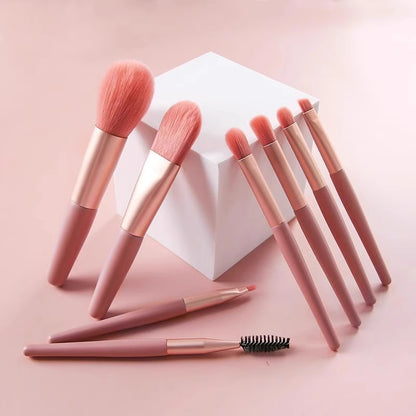 Macaron Makeup Brush Set, Complete Set of High-Quality Portable Makeup Brushes for Contouring and Concealing, Macaron Makeup Brush Set - image 3