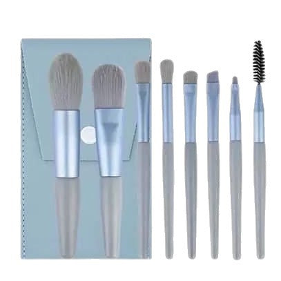 Macaron Makeup Brush Set, Complete Set of High-Quality Portable Makeup Brushes for Contouring and Concealing, Macaron Makeup Brush Set - image 5
