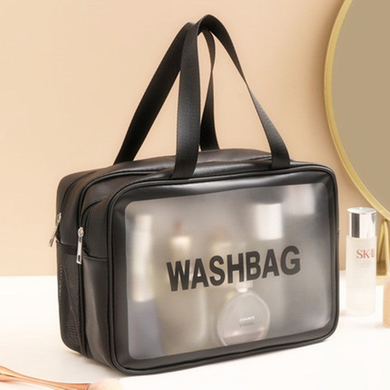 [0.01 Yuan Newcomer Benefit] Frosted Cosmetic Storage Bag, Toiletry Bag, Makeup Bag, Skincare Storage Pouch - image 3