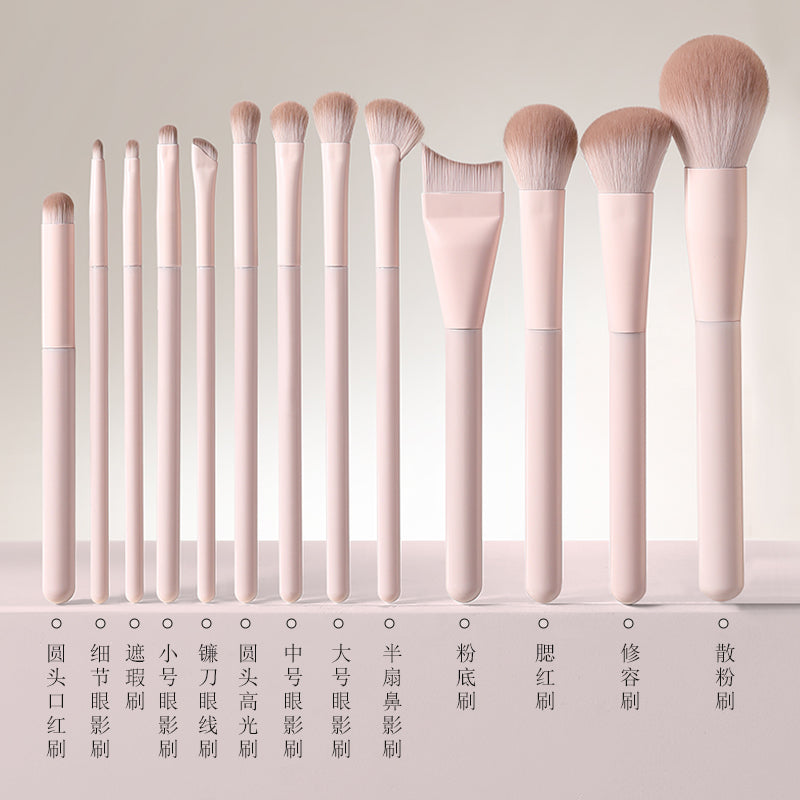 Internet Celebrity Tao Yao Beginner Makeup Brush Set for Eyeshadow, Blush, Contouring, Shading, Nose Shadow, Complete Set for Beginner Makeup Artists - image 2