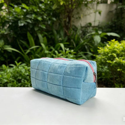 Cross-Border Suede Makeup Bag, One-Piece Minimum Order, High-End Storage Bag with Large Capacity, Portable and Stylish - image 4