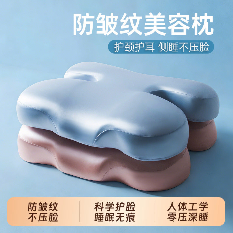Zero-Pressure Memory Foam Beauty Pillow Pro, Cervical Spine Protection, Sleep Prevention, Anti-Wrinkle, Side Sleeping, No Pressure on the Face, Butterfly-Shaped - image 3