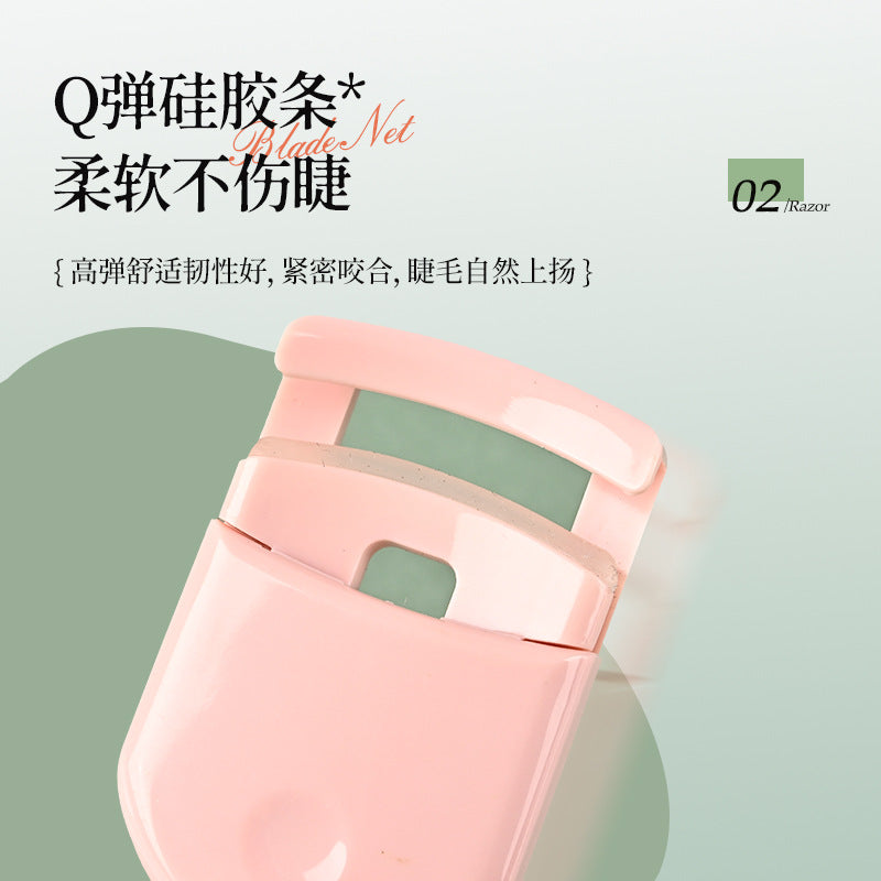 Long-Lasting Beauty Tools Mini Japanese-Style Mini Curling Eyelash Curler Tool Wide-Angle Eyelash Curler Set - image 3