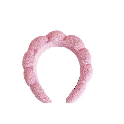 Cloud-Shaped Hairband, Braided Hairband for Women, Suitable for Washing Face and Makeup, High Crown Anti-Slip Hairband, Dual-Use, in Stock, Anti-Slip Makeup Hairband - image 5