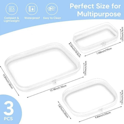Amazon's Best-Selling Storage Box, a Must-Have Storage Bag for Home and Travel, Portable Cosmetic Bag, Miscellaneous Storage Hard Box - image 4