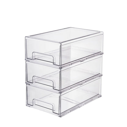 Drawer-style storage box, custom-made for customers, light luxury transparent cosmetic storage, bedroom organization, acrylic desktop storage - image 5
