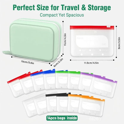 Cross-Border Hot-Selling Portable Travel Silicone Storage Bag Food-Grade Silicone Storage Bag - image 4