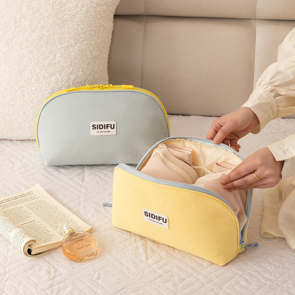 Underwear Seasonal Storage Bag, Large Capacity Travel Makeup Bag, Portable Compartmentalized Wardrobe Storage Bag - image 1