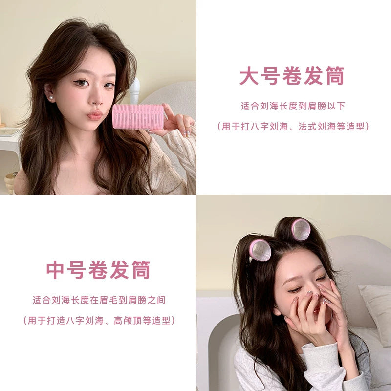Large Air Bangs Curling Rollers for High Crown Volume, Hair Volumizing Magic Tool, Styling and Grooming Curling Rollers, Self-Adhesive Rollers - image 3
