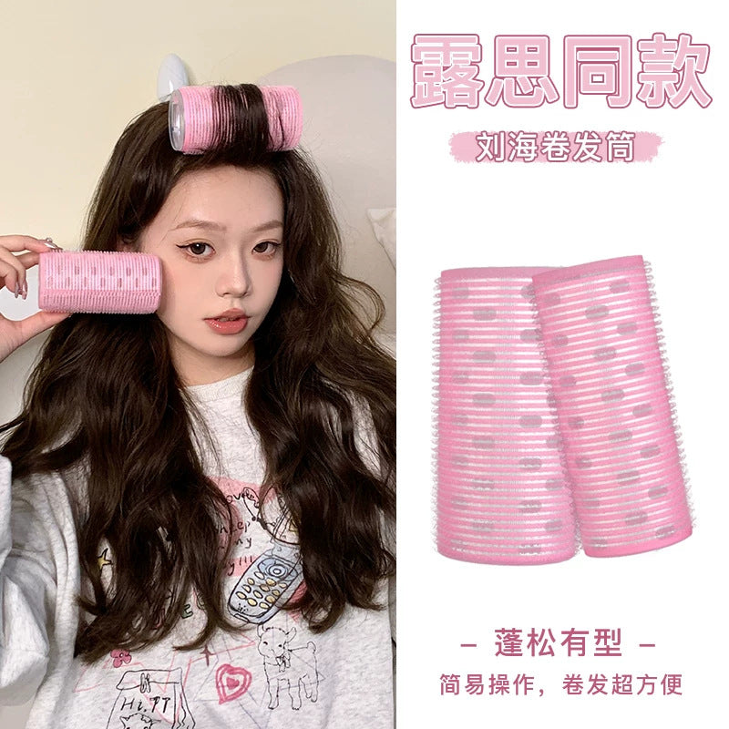 Large Air Bangs Curling Rollers for High Crown Volume, Hair Volumizing Magic Tool, Styling and Grooming Curling Rollers, Self-Adhesive Rollers - image 4