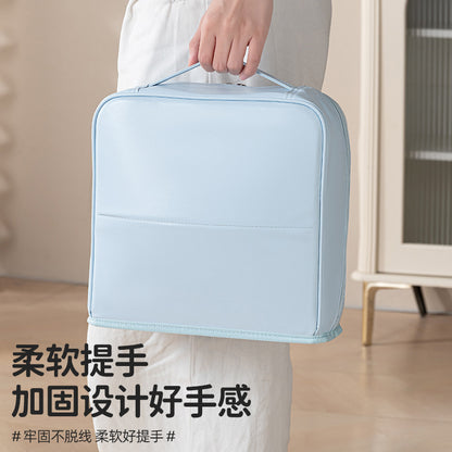 Yt Makeup Bag Can Be Hung and Detached from the Suitcase, Waterproof Leather Surface, Portable Travel Stackable Luxury Toiletry and Makeup Organizer Bag - image 4