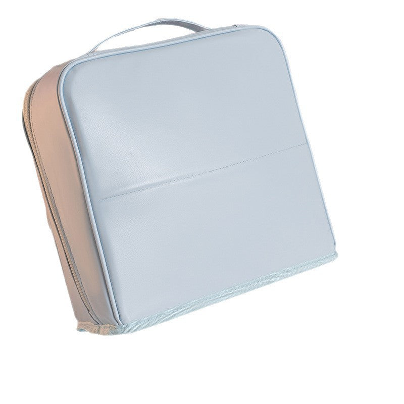 Yt Makeup Bag Can Be Hung and Detached from the Suitcase, Waterproof Leather Surface, Portable Travel Stackable Luxury Toiletry and Makeup Organizer Bag - image 5