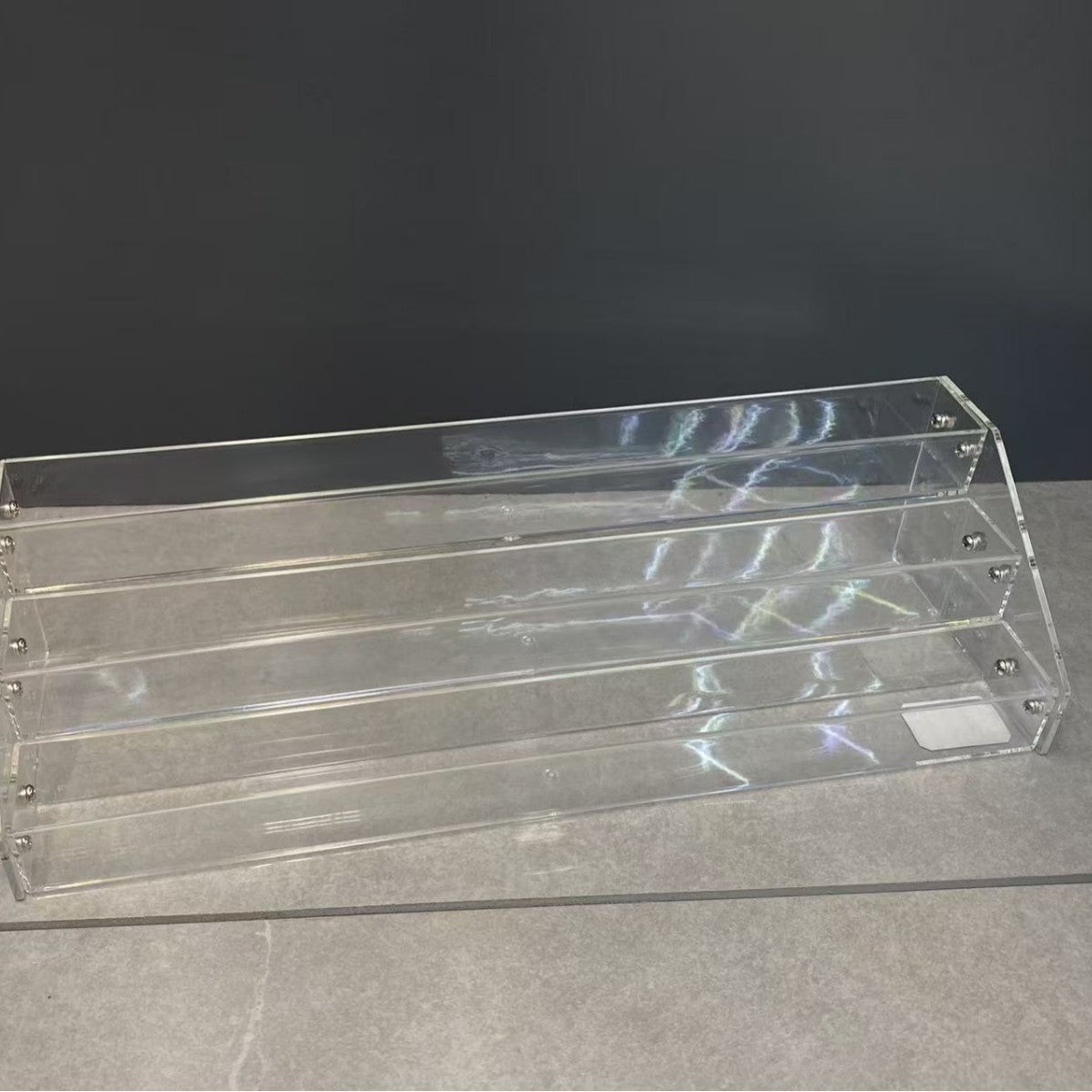 New acrylic nail polish storage rack is now available, with 3-7 layers for makeup storage - image 1