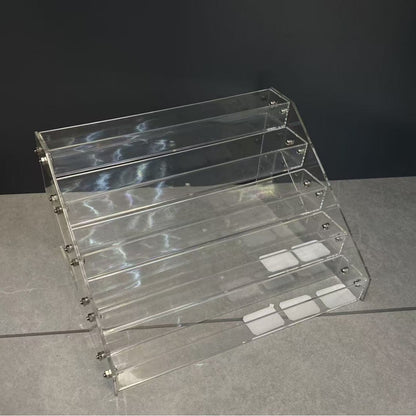 New acrylic nail polish storage rack is now available, with 3-7 layers for makeup storage - image 2