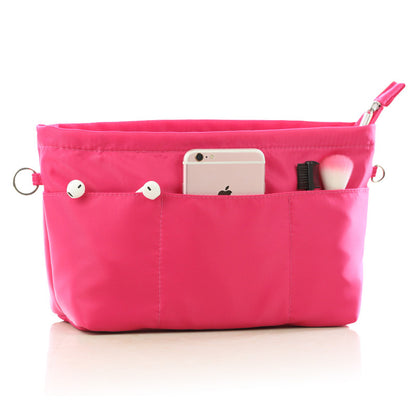 Red tadpole nylon bag-in-a-bag inner pouch large-capacity foreign trade cosmetic bag portable organizer storage bag inner pocket - image 5