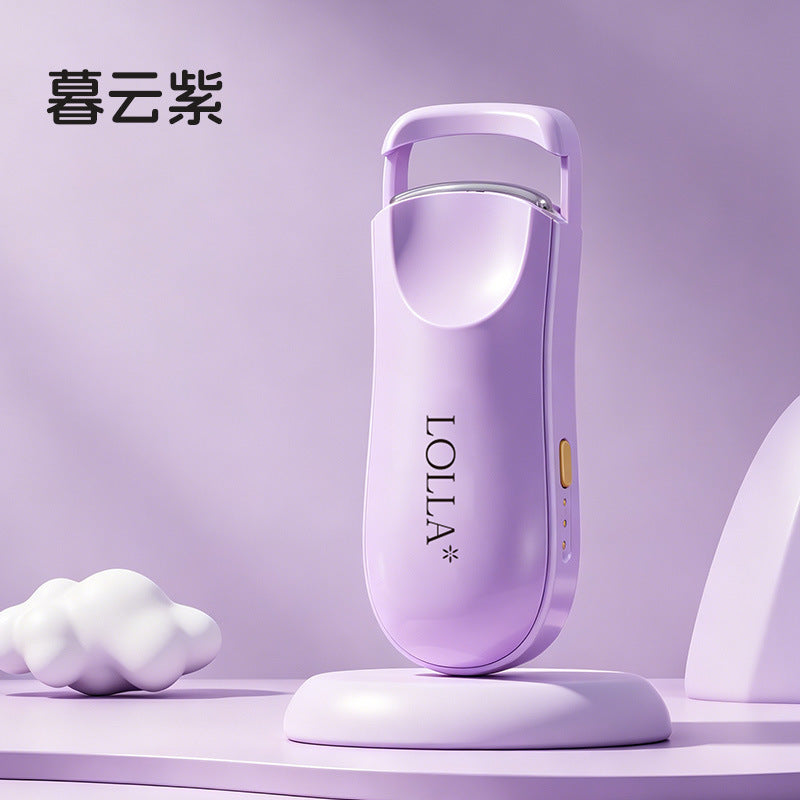 New Cross-Border Product: Mini Electric Heated Wide-Angle Eyelash Curler, Portable Home-Use Eyelash Styling Tool, Electric Eyelash Curler - image 2