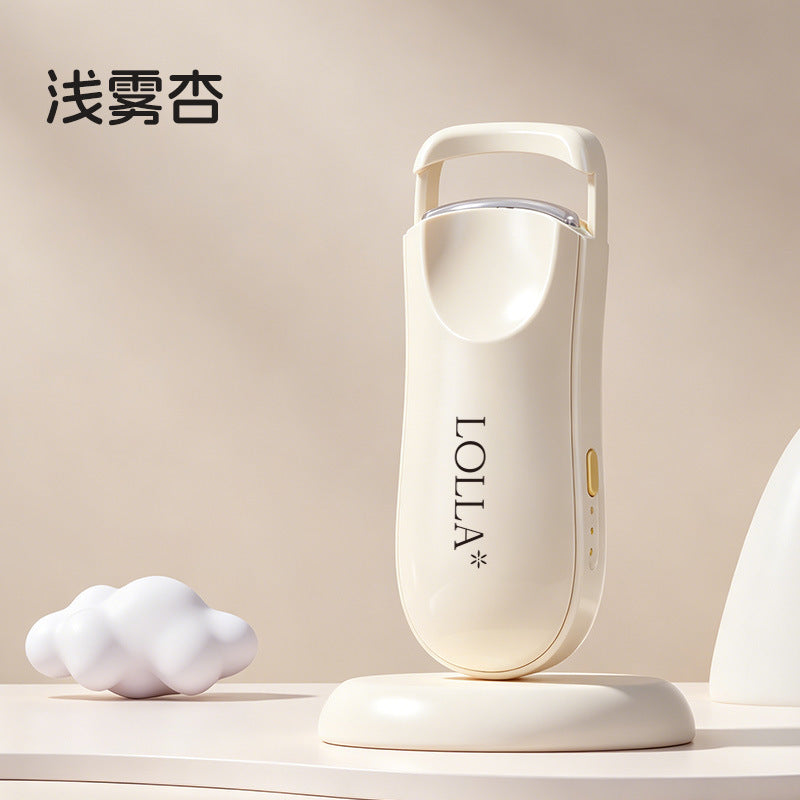 New Cross-Border Product: Mini Electric Heated Wide-Angle Eyelash Curler, Portable Home-Use Eyelash Styling Tool, Electric Eyelash Curler - image 4